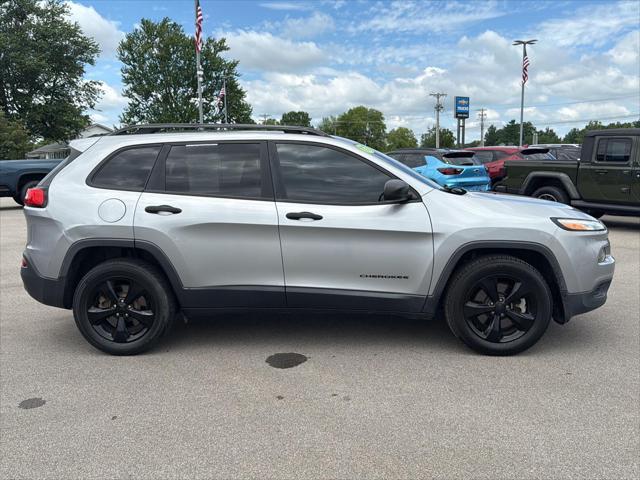 used 2017 Jeep Cherokee car, priced at $8,795