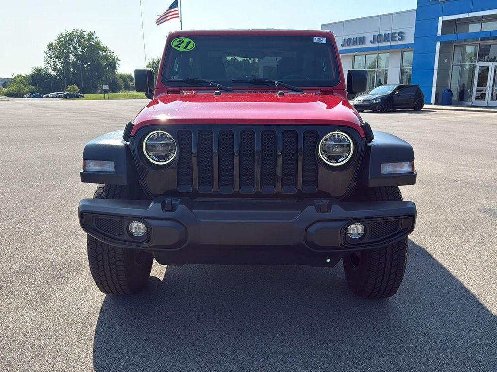 used 2021 Jeep Wrangler car, priced at $28,479