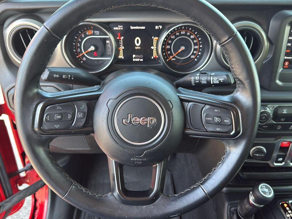 used 2021 Jeep Wrangler car, priced at $28,479