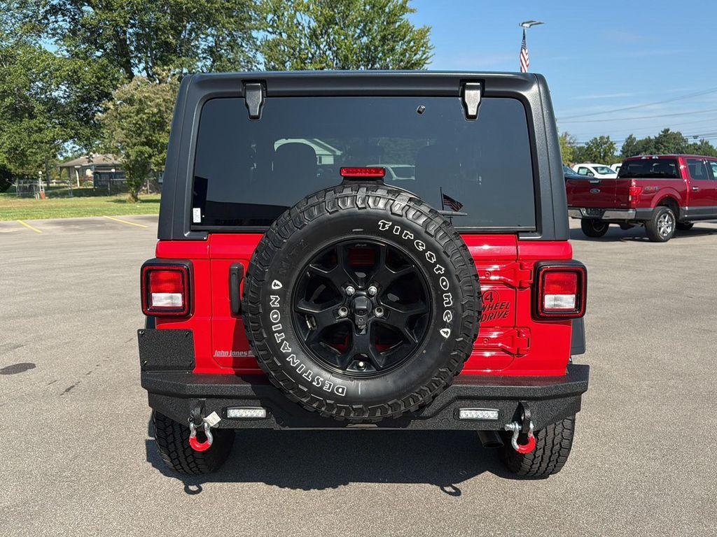 used 2021 Jeep Wrangler car, priced at $28,479