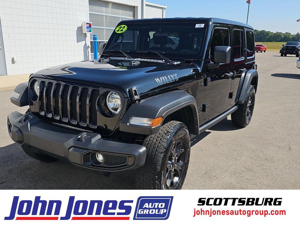 used 2022 Jeep Wrangler Unlimited car, priced at $32,995