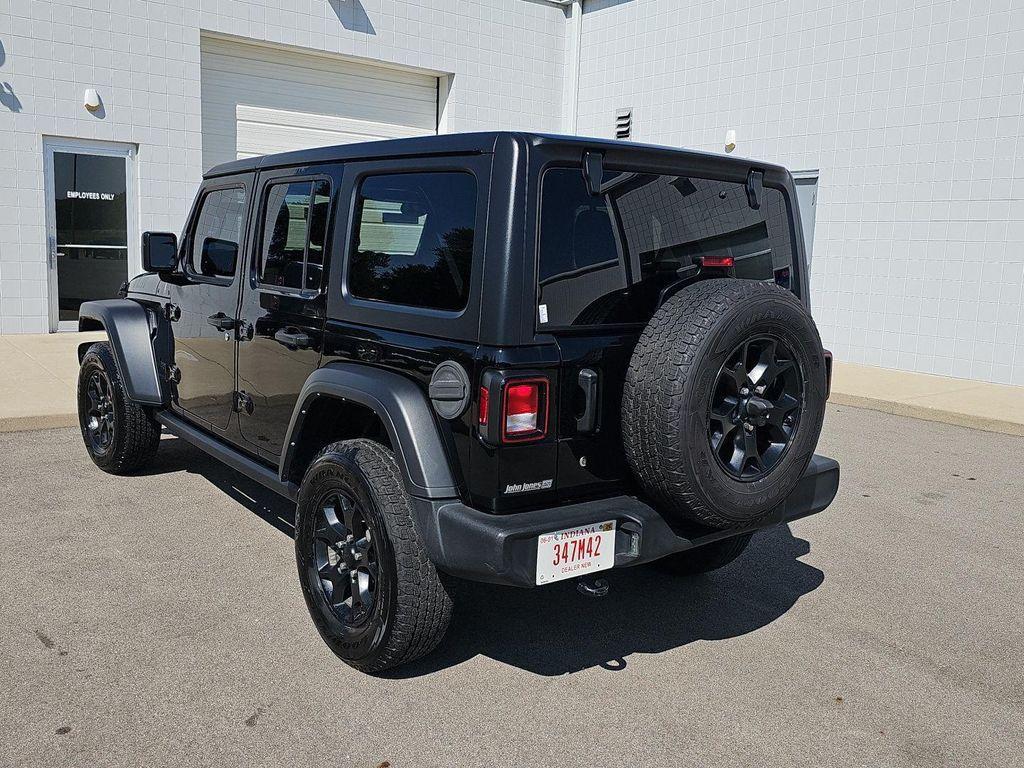 used 2022 Jeep Wrangler Unlimited car, priced at $31,500