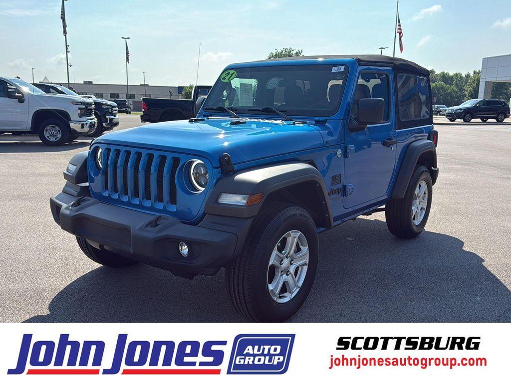used 2021 Jeep Wrangler car, priced at $29,795