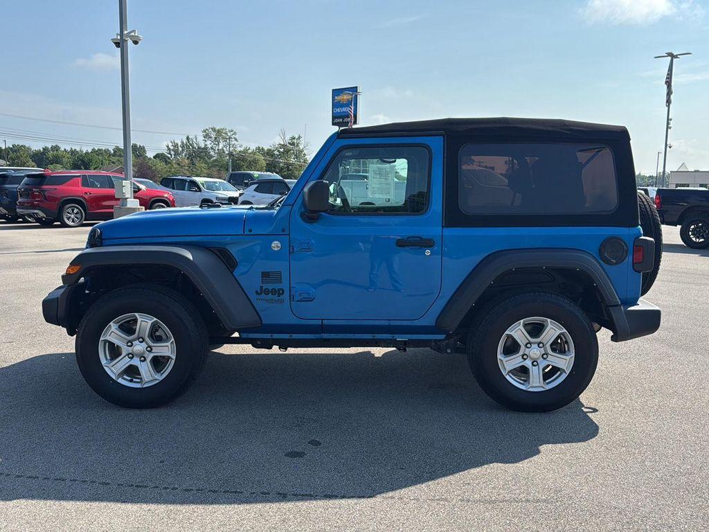 used 2021 Jeep Wrangler car, priced at $29,795