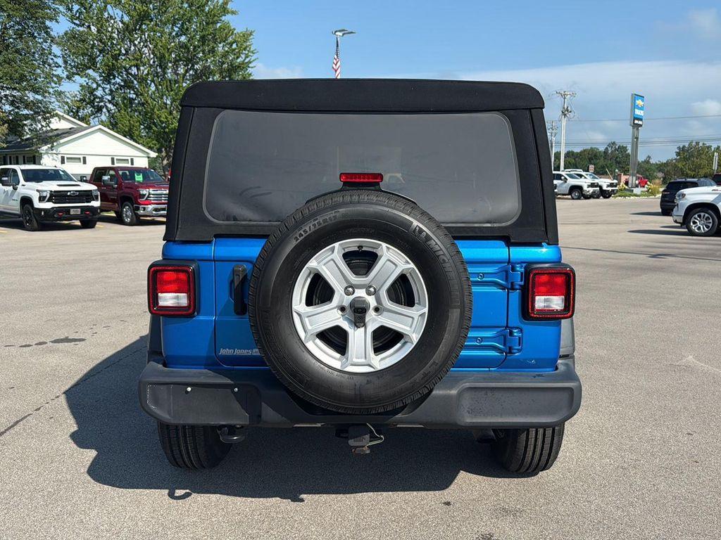 used 2021 Jeep Wrangler car, priced at $29,795
