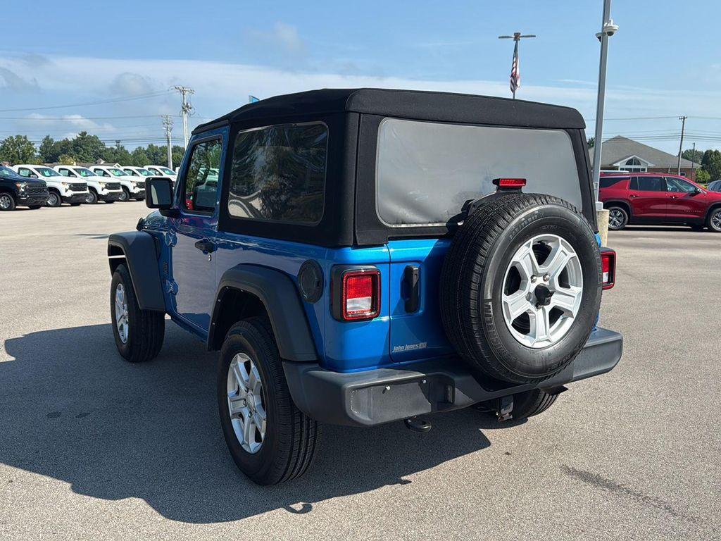 used 2021 Jeep Wrangler car, priced at $29,795