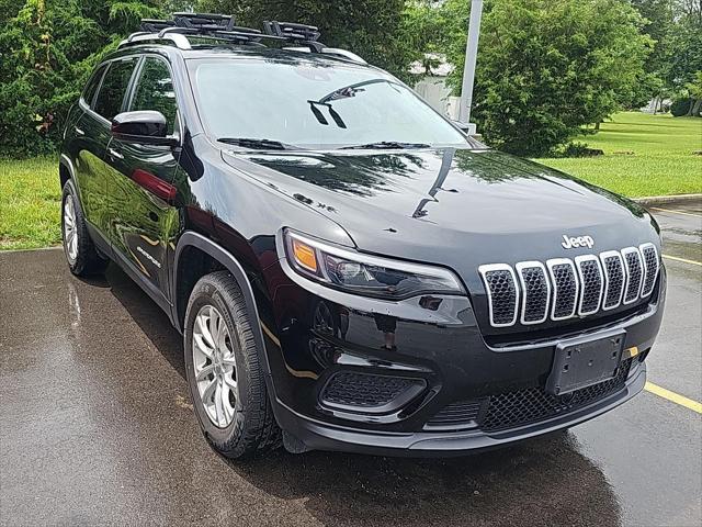used 2021 Jeep Cherokee car, priced at $19,495