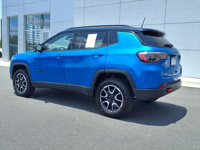 used 2024 Jeep Compass car, priced at $27,513
