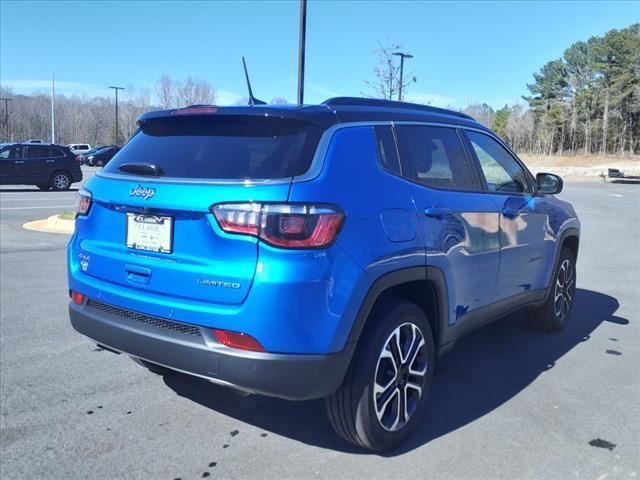 used 2023 Jeep Compass car, priced at $27,850