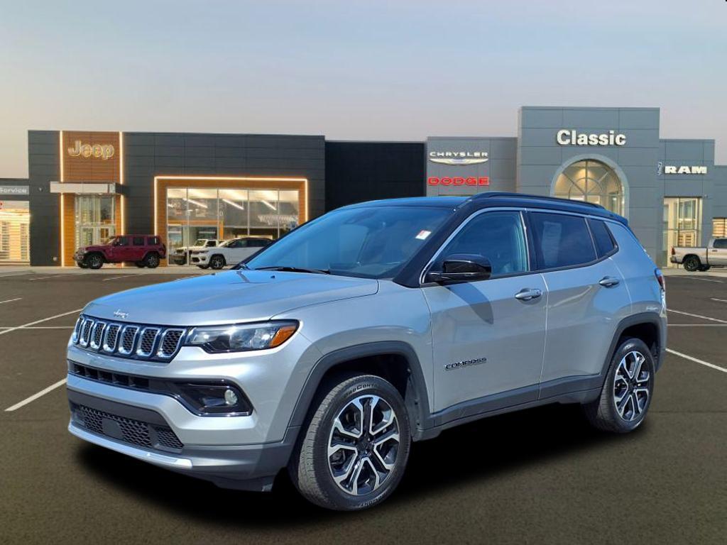 used 2023 Jeep Compass car, priced at $22,999