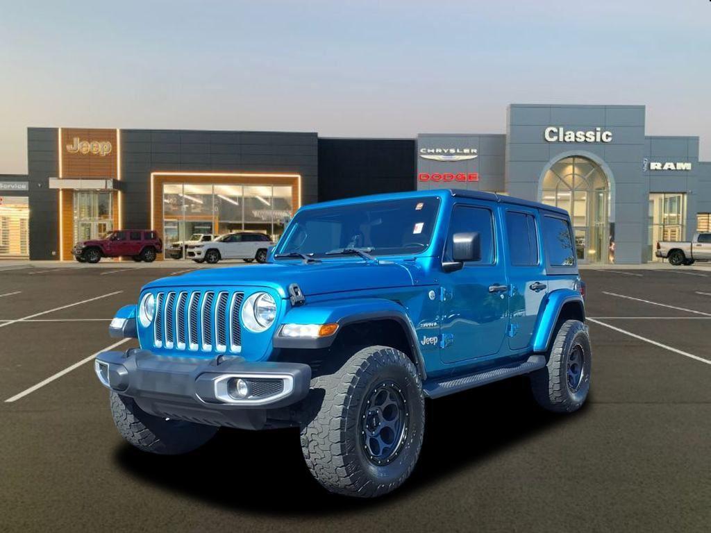used 2019 Jeep Wrangler Unlimited car, priced at $25,679