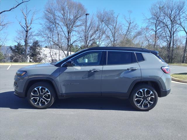 used 2023 Jeep Compass car, priced at $27,500