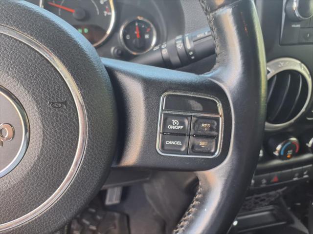 used 2015 Jeep Wrangler Unlimited car, priced at $17,500