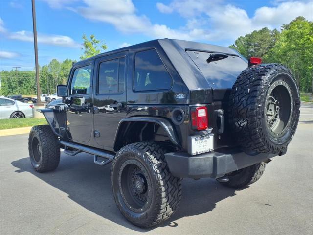 used 2015 Jeep Wrangler Unlimited car, priced at $17,500