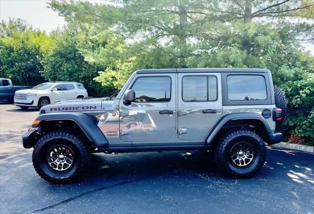 used 2022 Jeep Wrangler Unlimited car, priced at $45,982