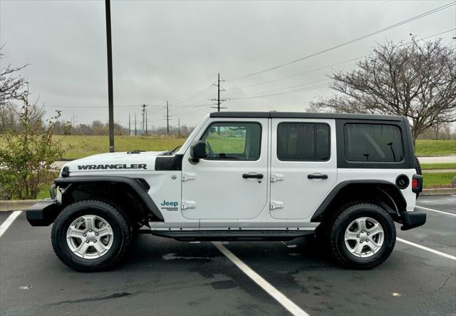 used 2020 Jeep Wrangler Unlimited car, priced at $26,459