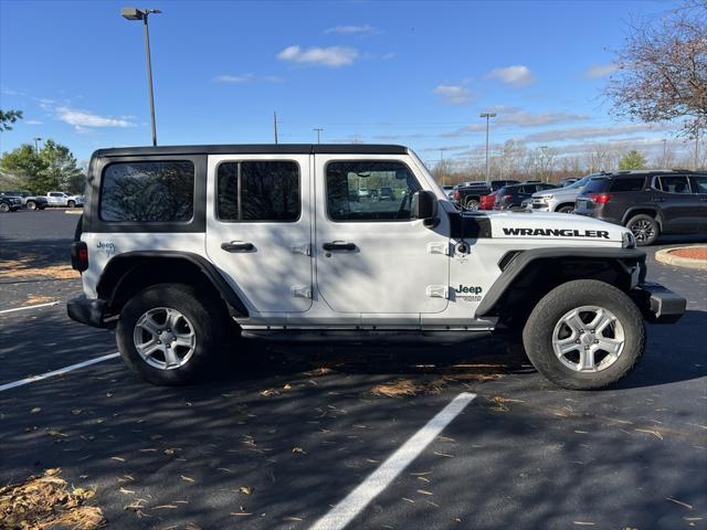 used 2020 Jeep Wrangler Unlimited car, priced at $28,471