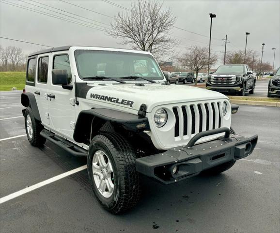 used 2020 Jeep Wrangler Unlimited car, priced at $26,459