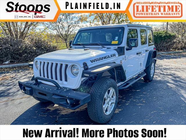 used 2020 Jeep Wrangler Unlimited car, priced at $28,471