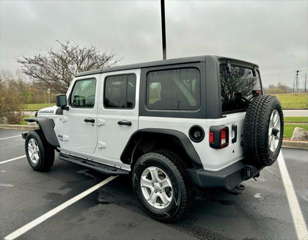 used 2020 Jeep Wrangler Unlimited car, priced at $26,459