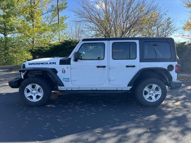 used 2020 Jeep Wrangler Unlimited car, priced at $28,471