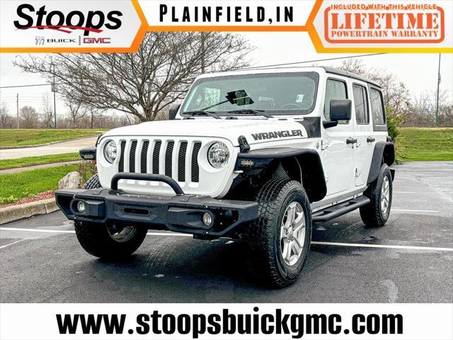 used 2020 Jeep Wrangler Unlimited car, priced at $26,459