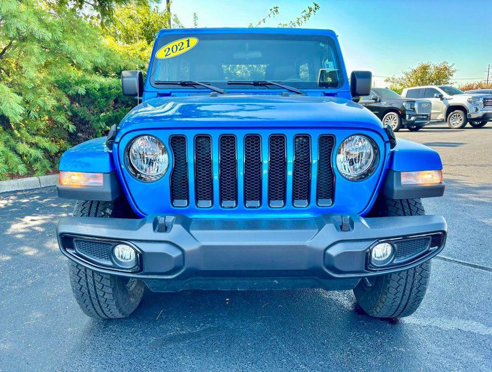 used 2021 Jeep Wrangler Unlimited car, priced at $33,255