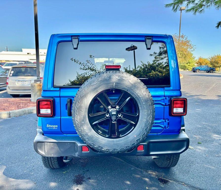 used 2021 Jeep Wrangler Unlimited car, priced at $33,255