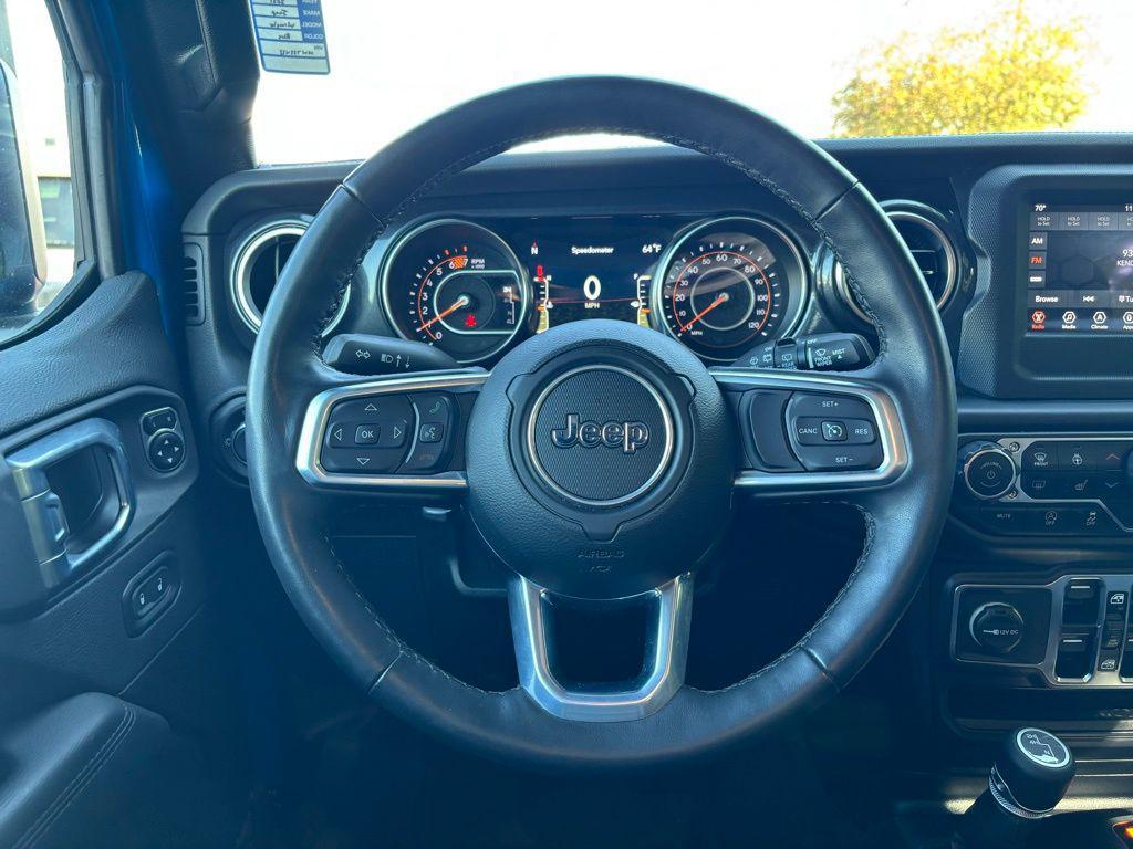 used 2021 Jeep Wrangler Unlimited car, priced at $33,255