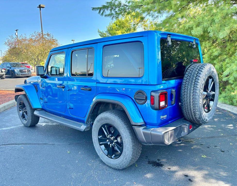 used 2021 Jeep Wrangler Unlimited car, priced at $33,255