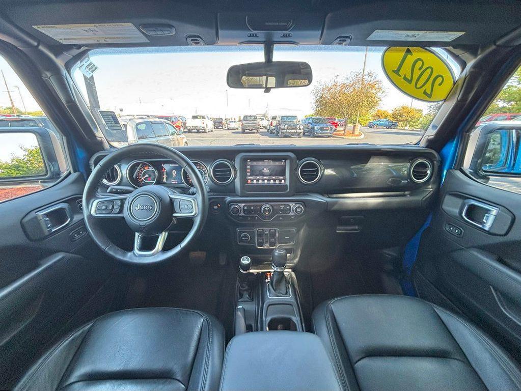 used 2021 Jeep Wrangler Unlimited car, priced at $33,255