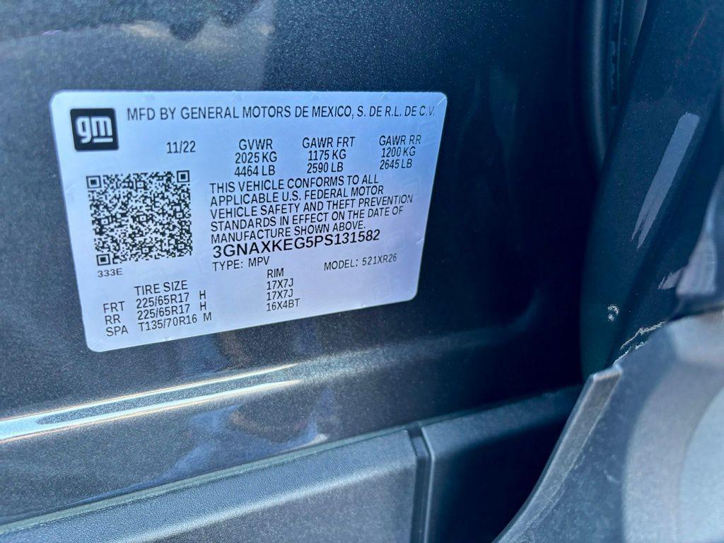 used 2023 Chevrolet Equinox car, priced at $22,876