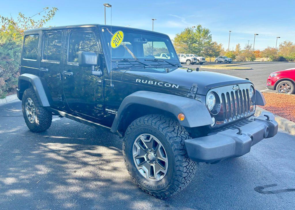 used 2017 Jeep Wrangler Unlimited car, priced at $20,369