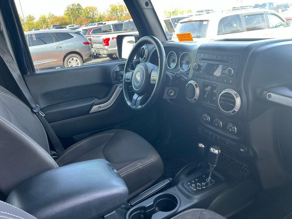used 2017 Jeep Wrangler Unlimited car, priced at $23,414