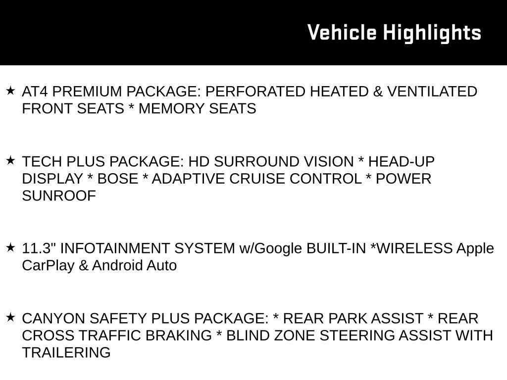 new 2026 GMC Canyon car, priced at $52,435