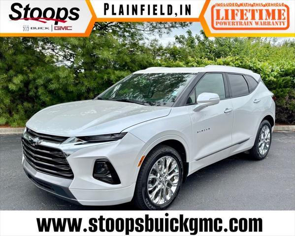used 2021 Chevrolet Blazer car, priced at $31,742