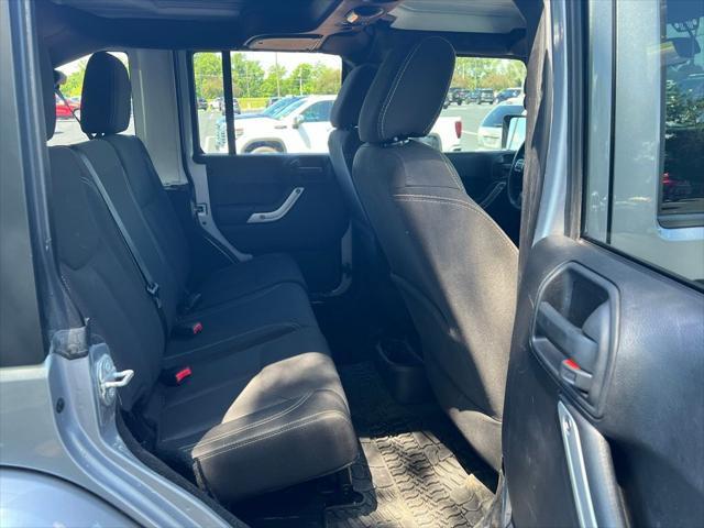 used 2016 Jeep Wrangler Unlimited car, priced at $21,400