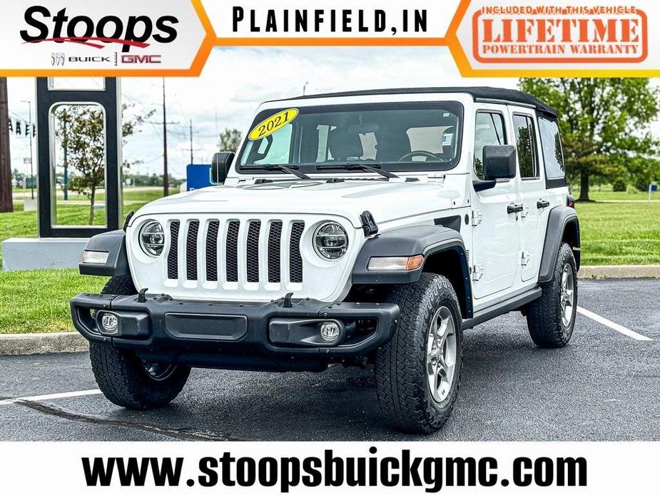 used 2021 Jeep Wrangler Unlimited car, priced at $30,517