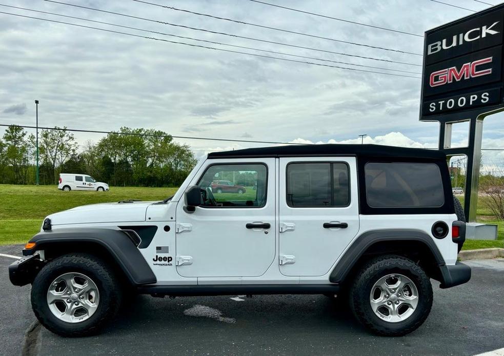 used 2021 Jeep Wrangler Unlimited car, priced at $31,472