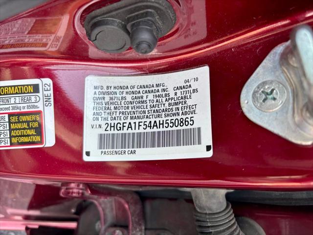used 2010 Honda Civic car, priced at $7,143