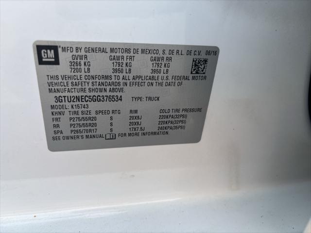 used 2016 GMC Sierra 1500 car, priced at $21,741