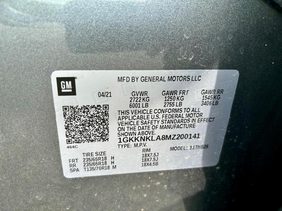 used 2021 GMC Acadia car, priced at $26,743