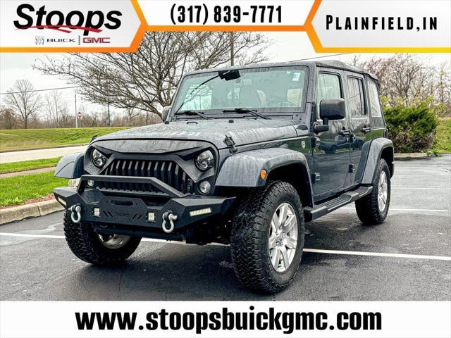 used 2016 Jeep Wrangler Unlimited car, priced at $18,985