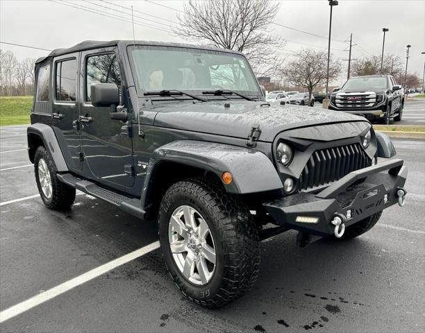 used 2016 Jeep Wrangler Unlimited car, priced at $18,985