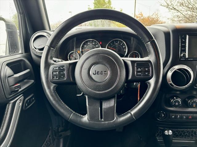 used 2016 Jeep Wrangler Unlimited car, priced at $18,985