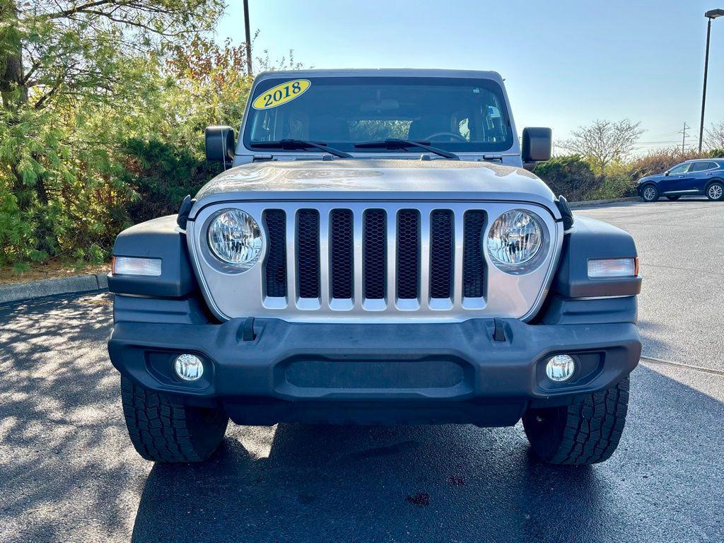 used 2018 Jeep Wrangler Unlimited car, priced at $19,847