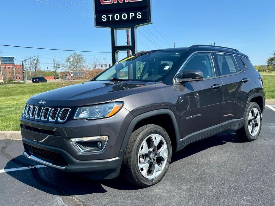 used 2021 Jeep Compass car, priced at $24,471