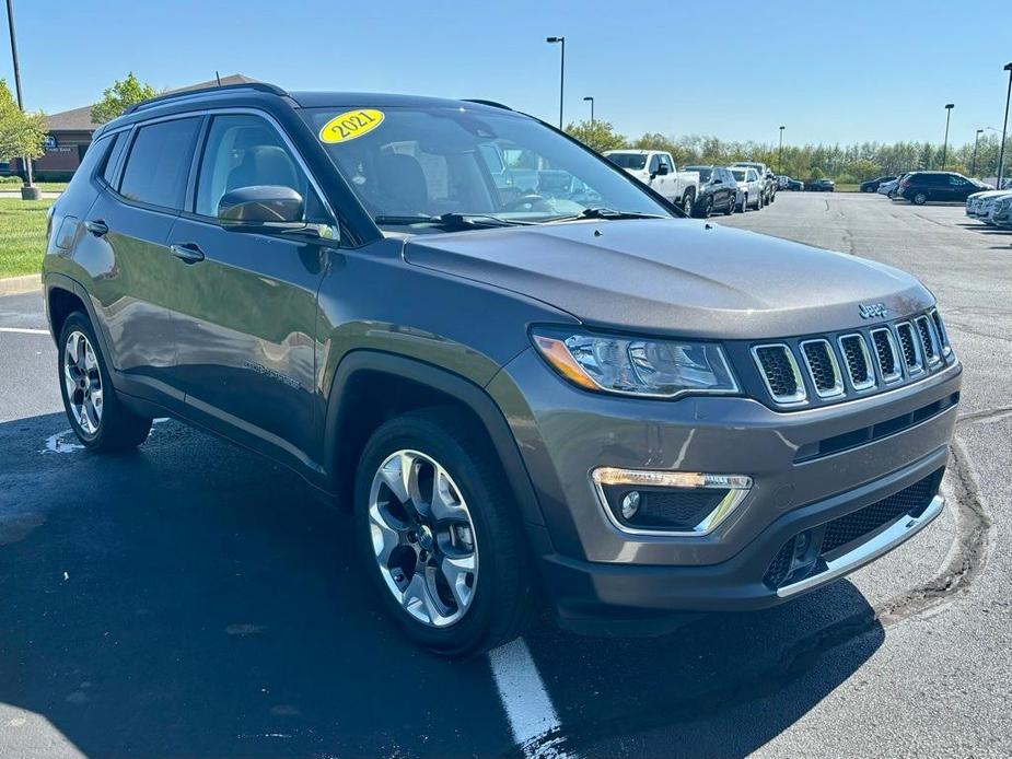 used 2021 Jeep Compass car, priced at $24,471