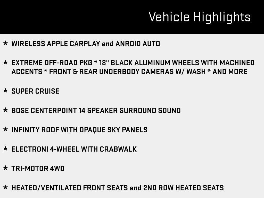 new 2025 GMC HUMMER EV Pickup car, priced at $121,429