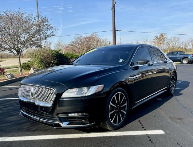 used 2017 Lincoln Continental car, priced at $20,983